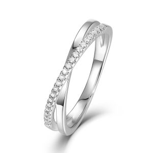 Moissanite ring