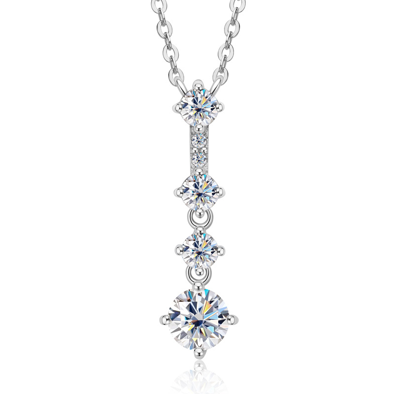 Moissanite necklace