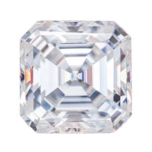 Asscher Cut Loose Moissanite