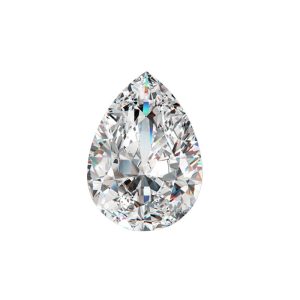 Pear-shaped Loose Moissanite