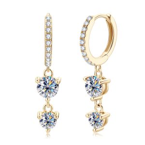 Moissanite Earring
