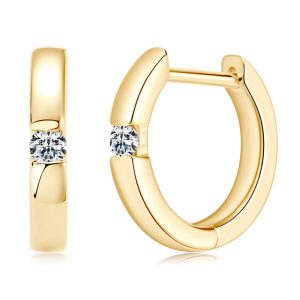 Moissanite Earring