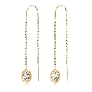 Moissanite Earring