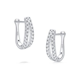 Moissanite Earring