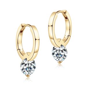 Moissanite Earring