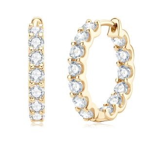 Moissanite Earring