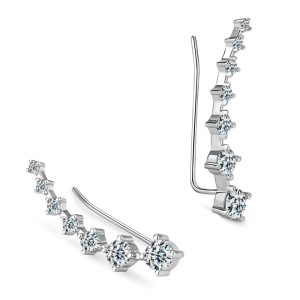 Moissanite Earring