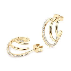Moissanite Earring