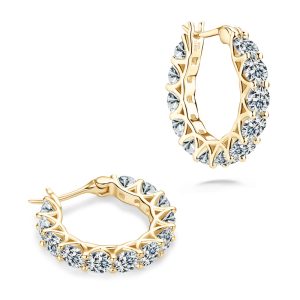 Moissanite Earring