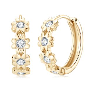 Moissanite Earring