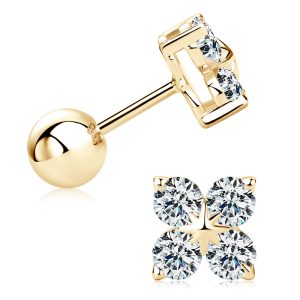 Moissanite Earring