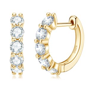 Moissanite Earring