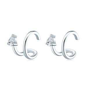 Moissanite Earring