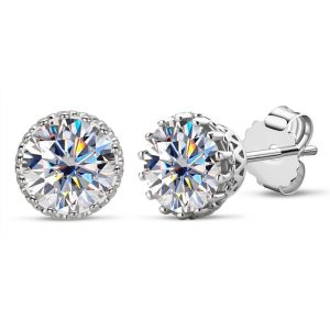 Moissanite Earring