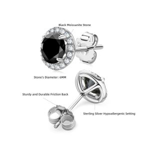 Moissanite Earring