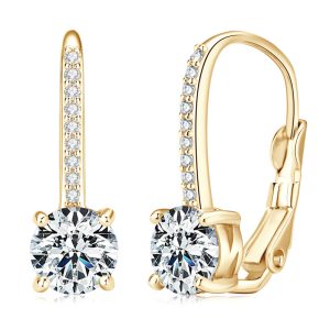 Moissanite Earring