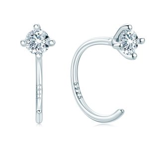 Moissanite Earring