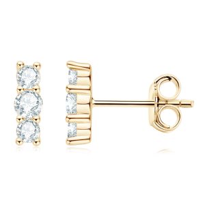 Moissanite Earring