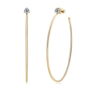 Moissanite Earring