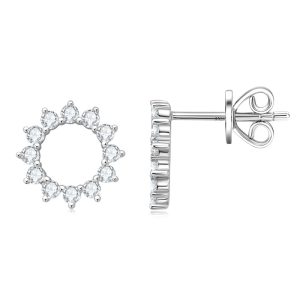 Moissanite Earring