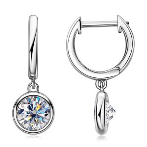 Moissanite Earring