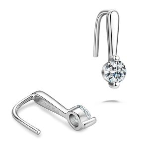 Moissanite Earring