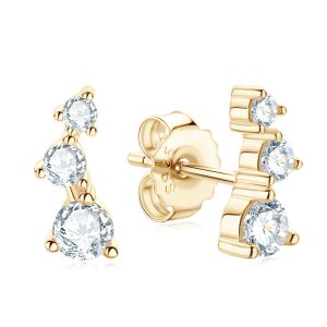 Moissanite Earring