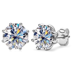 Moissanite Earring