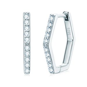 Moissanite Earring