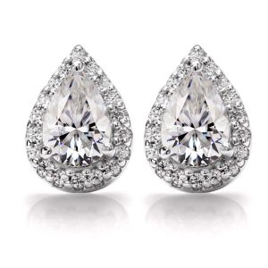 Moissanite Earring