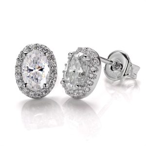 Moissanite Earring