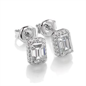 Moissanite Earring