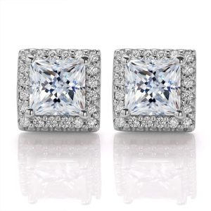 Moissanite Earring