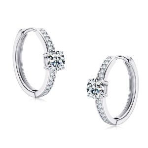 Moissanite Earring