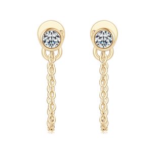 Moissanite Earring