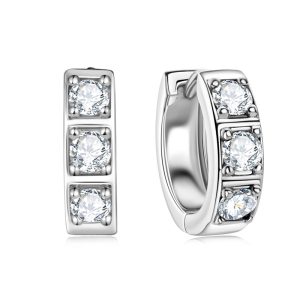 Moissanite Earring