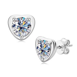 Moissanite Earring