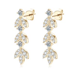 Moissanite Earring