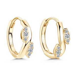 Moissanite Earring