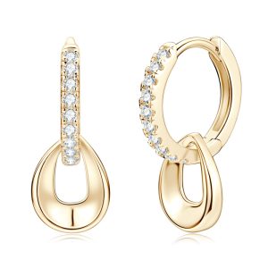 Moissanite Earring