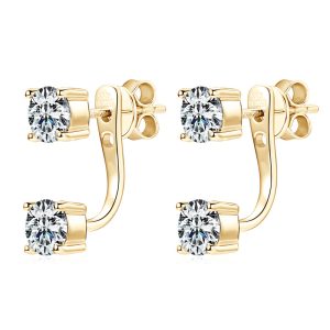 Moissanite Earring