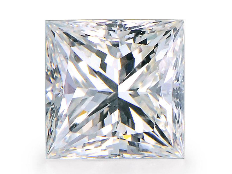 Princess Moissanite Size