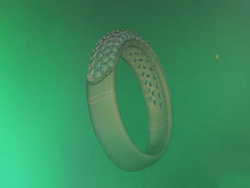 Moissanite Ring Production
